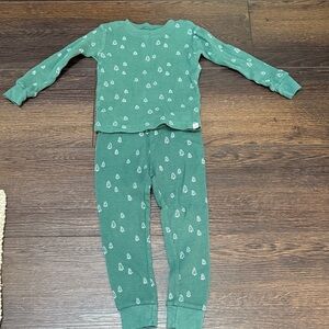 Little Planet Christmas tree pajama set